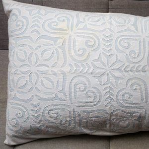 Traditional Hand Cutwork Indian Cotton Sham
